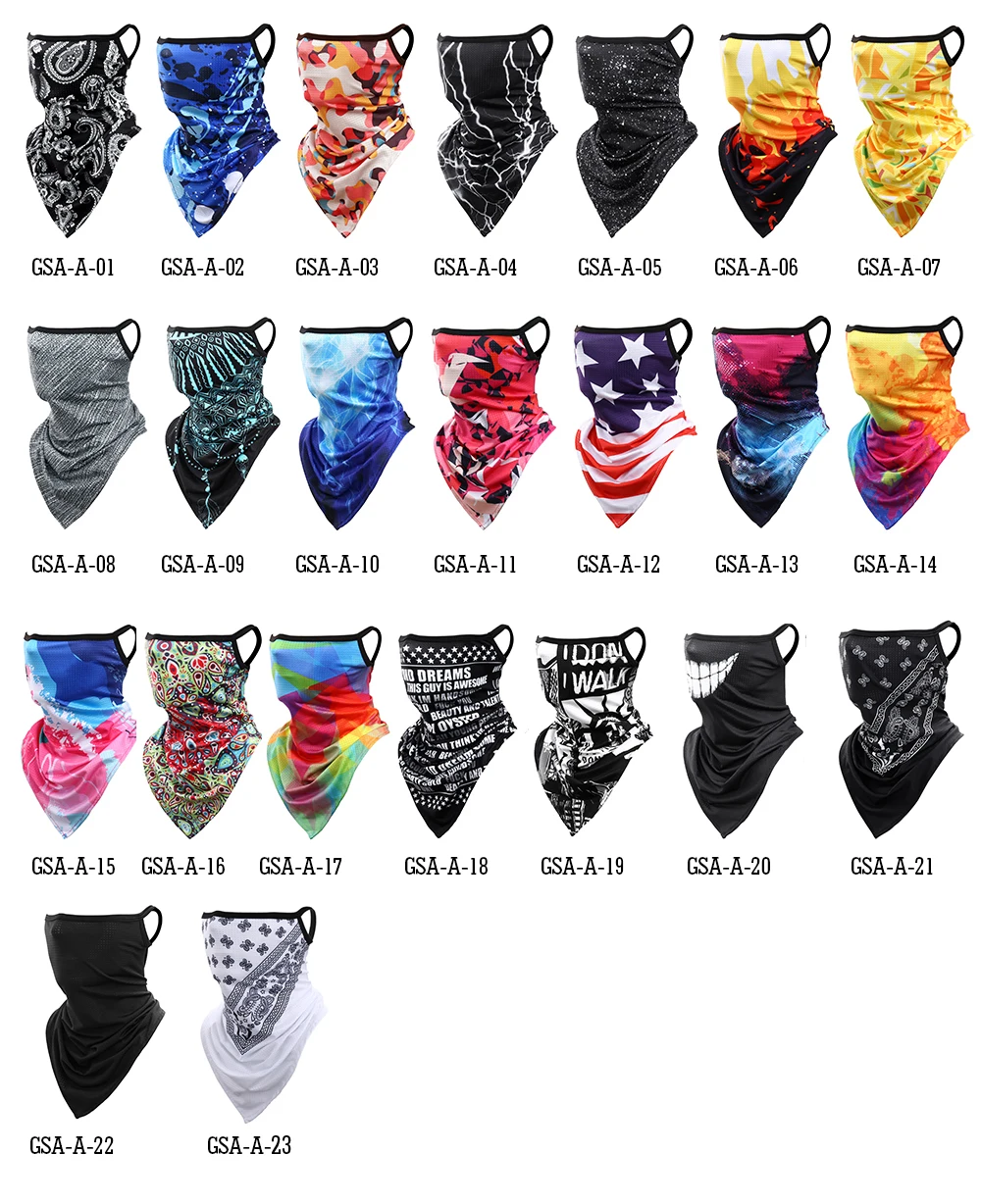 Summer Sport Bandana Tube Silk Scarf Triangle Neck Scarves Ear Hang Mesh Face Mask Cycling Headband Running Hiking Men Women
Summer Sport Bandana Tube Silk Scarf Triangle Neck Scarves Ear Hang Mesh Face Mask Cycling Headband Running Hiking Men Women