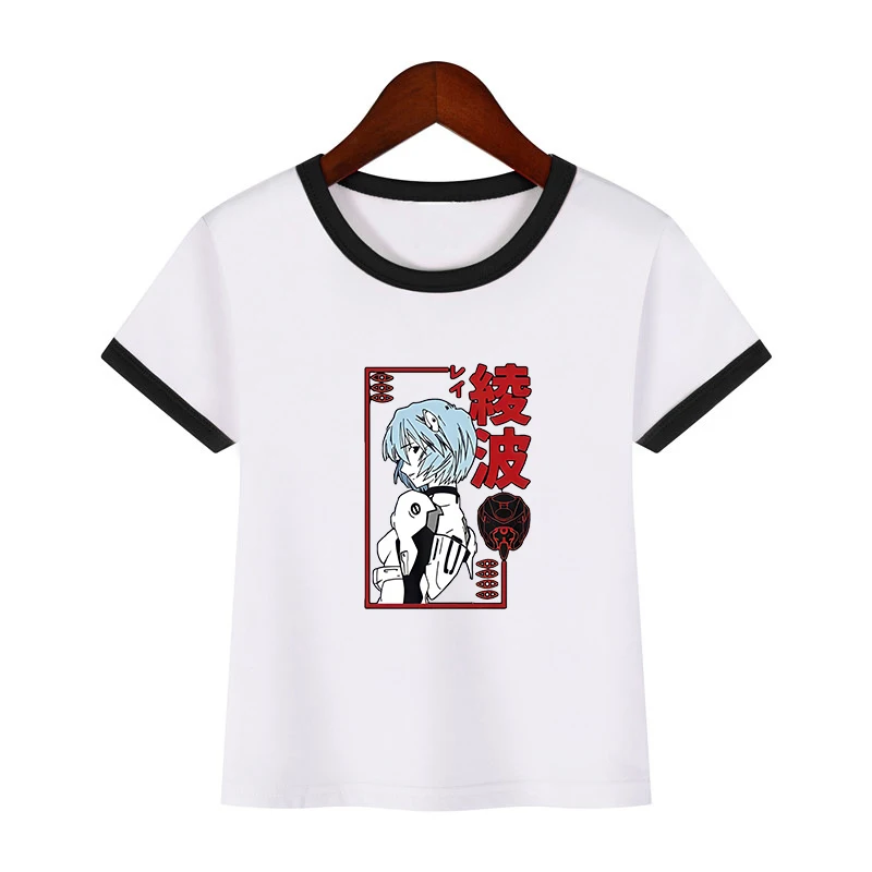 Japan Anime Rei Ayanami Evangelion Funny T Shirt Child Casual Short Sleeve Tshirt Kids Manga Harajuku T-shirt Street Wear Tees
Japan Anime Rei Ayanami Evangelion Funny T Shirt Child Casual Short Sleeve Tshirt Kids Manga Harajuku T-shirt Street Wear Tees