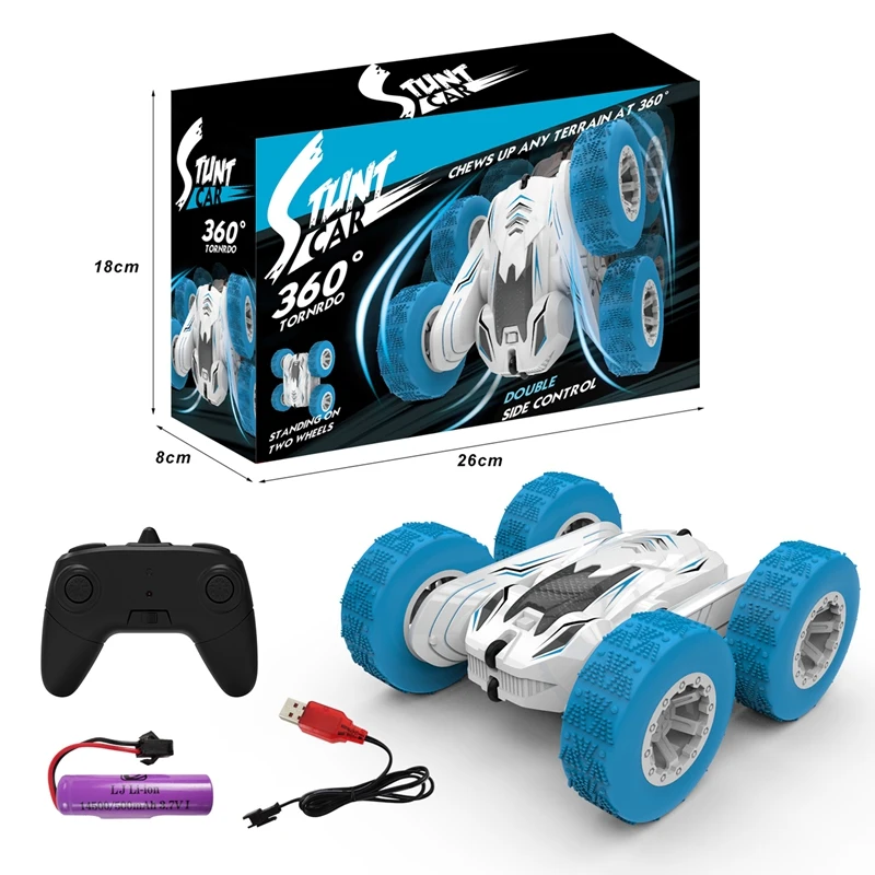 Remote Control Stunt Car-Rc Stunt Car Drives on Both Sides Spins 360 Degree Flips Over Control Distance Up to 50M
Remote Control Stunt Car-Rc Stunt Car Drives on Both Sides Spins 360 Degree Flips Over Control Distance Up to 50M