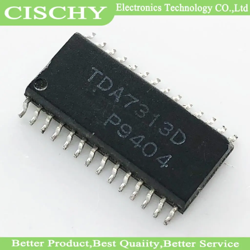 2 шт./лот TDA7313ND TDA7313D TDA7313 лапками углублением SOP-28 новый оригинальный в наличии
2 шт./лот TDA7313ND TDA7313D TDA7313 лапками углублением SOP-28 новый оригинальный в наличии