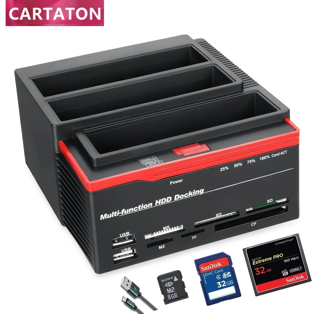Sata Multi-function Bracket Mobile Rack in 1 HDD to Hard Drive Docking Station Internal Hdd ALL Docking Unestech 2.5+3.5in Usb
Sata Multi-function Bracket Mobile Rack in 1 HDD to Hard Drive Docking Station Internal Hdd ALL Docking Unestech 2.5+3.5in Usb
