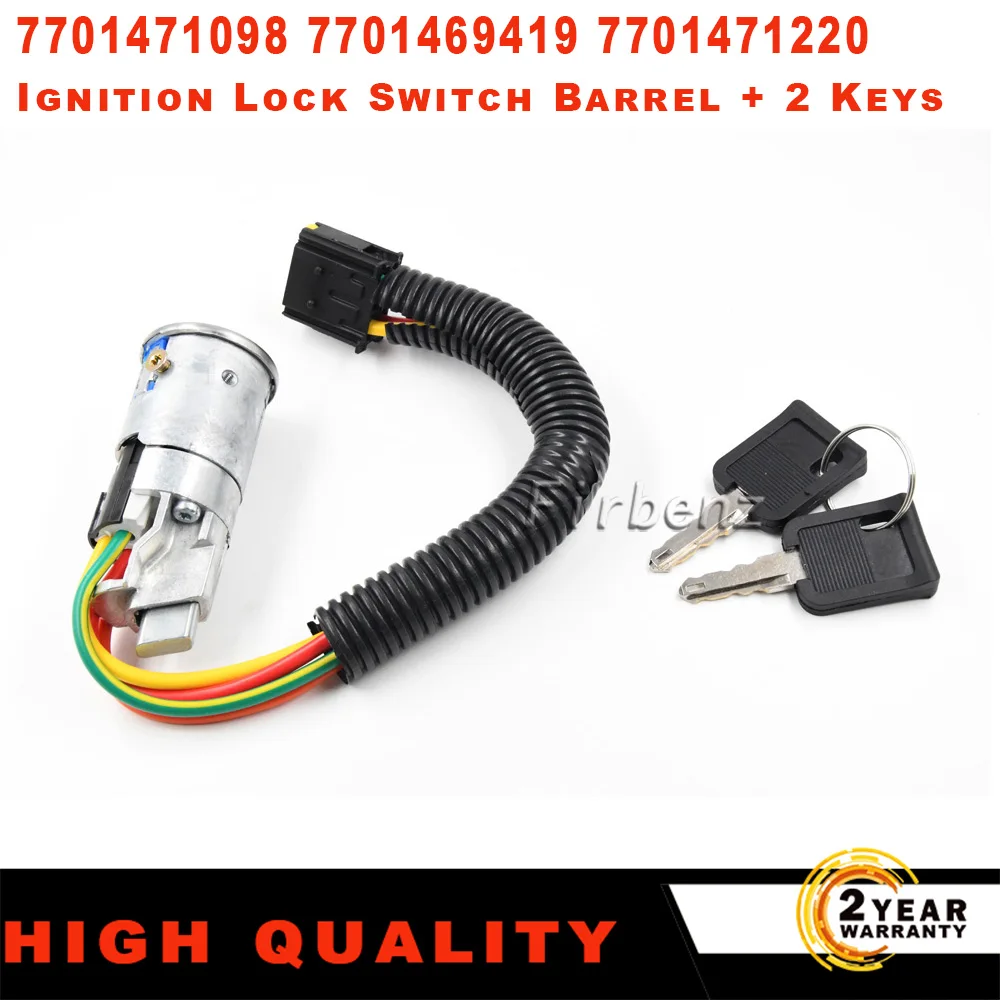 7701469419 7701471098 7701471220 для RENAULT CLIO 1998-2005 MEGANE SCENIC MK1 1996-2003 переключатель замка зажигания + 2 ключа
7701469419 7701471098 7701471220 для RENAULT CLIO 1998-2005 MEGANE SCENIC MK1 1996-2003 переключатель замка зажигания + 2 ключа