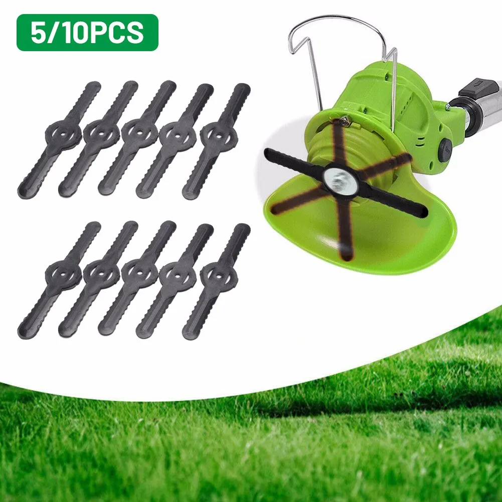 5/10 Pcs Grass Trimmer Blade Multiple Plastic Replacement Accessories For Electric Garden Lawn Mowers
5/10 Pcs Grass Trimmer Blade Multiple Plastic Replacement Accessories For Electric Garden Lawn Mowers
