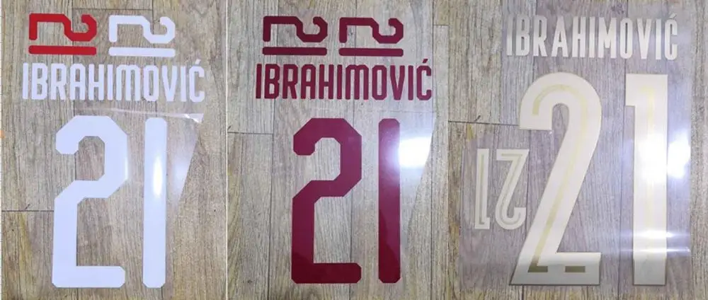 2020 г. 120 е юбилей специальное издание бейдж IBRAHIMOVIC с 21 именем|Заплатки| |