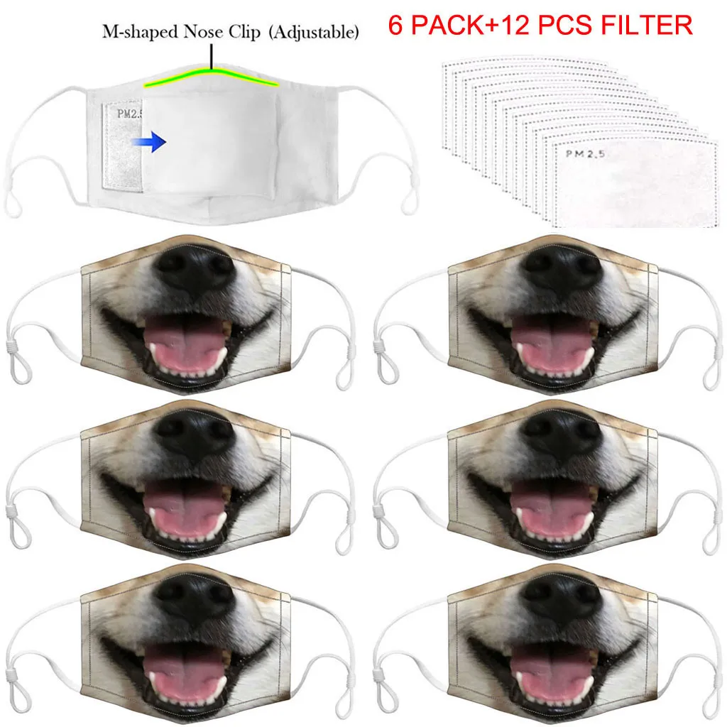 6+12PCS New Washable Cute Cartoon Pattern Face Mouth Mask Cotton Adult Kids Anti Dust Respirator Windproof Mascarillas
6+12PCS New Washable Cute Cartoon Pattern Face Mouth Mask Cotton Adult Kids Anti Dust Respirator Windproof Mascarillas