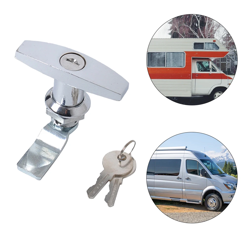 Universal With Keys Replacement Parts Durable Truck Garage Door Lock Kit T Handle Cabinet Latch Zinc Alloy Trailer RV Hardware
Universal With Keys Replacement Parts Durable Truck Garage Door Lock Kit T Handle Cabinet Latch Zinc Alloy Trailer RV Hardware