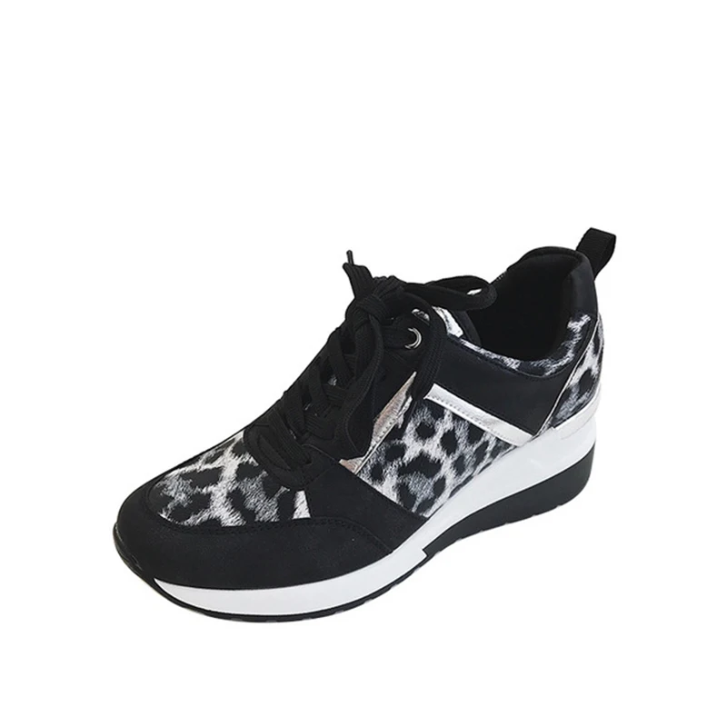Women Leopard Sneakers Vulcanized shoes Air Shockproof Non Slip Walking Lace Up Ladies Casual Shoe Comfort Female Fashion
Women Leopard Sneakers Vulcanized shoes Air Shockproof Non Slip Walking Lace Up Ladies Casual Shoe Comfort Female Fashion