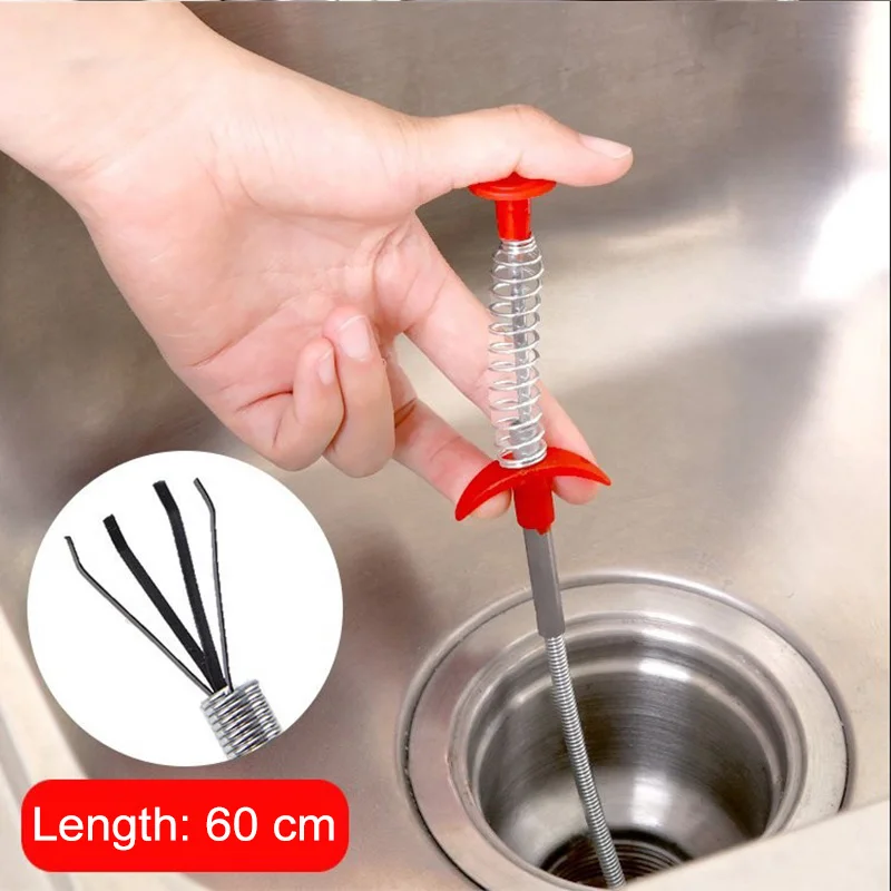 Drain Snake Spring Pipe Dredging Tool Drain Snake For Kitchen Sink,Bathroom Tub,Toilet Spring Pipe Dredging Tool
Drain Snake Spring Pipe Dredging Tool Drain Snake For Kitchen Sink,Bathroom Tub,Toilet Spring Pipe Dredging Tool