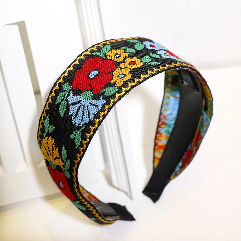 New Bohemia Embroidery Hairbands Wide Weaving Vintage Handmade Flower Fashion Girls Hair Hoop Bezel Headbands Hair Accessories
New Bohemia Embroidery Hairbands Wide Weaving Vintage Handmade Flower Fashion Girls Hair Hoop Bezel Headbands Hair Accessories