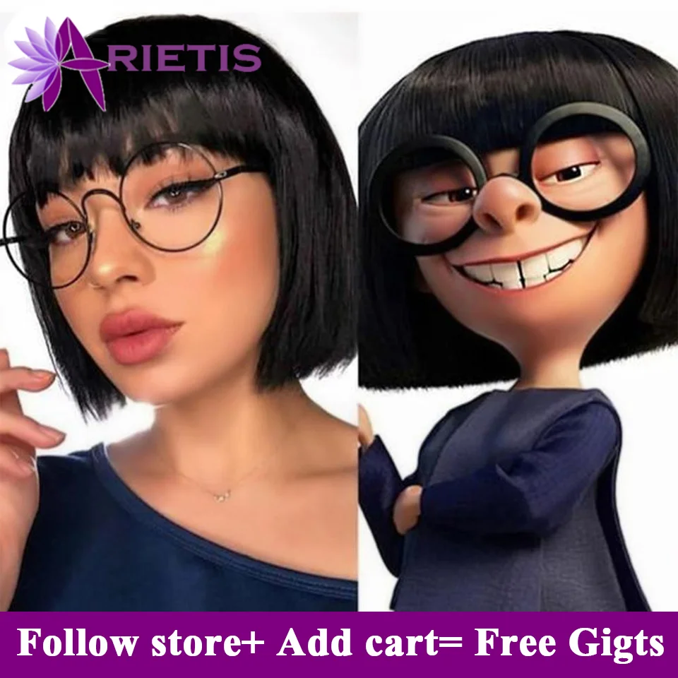 AR Hair Straight Bob Wig Peruvian Remy Hair Mid-Length Human Hair Wigs For Women Natural Color Full Machine Made Wigs With Bang
AR Hair Straight Bob Wig Peruvian Remy Hair Mid-Length Human Hair Wigs For Women Natural Color Full Machine Made Wigs With Bang