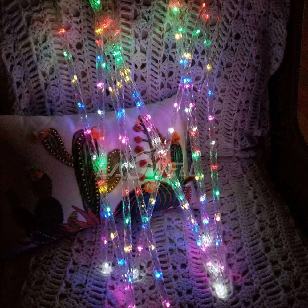 LED 9PCS Silver Wire String Light Hanging Curtain Meteor Lamp Waterproof Outdoor ChristmasTree Decor Light Waterproof 8 Modes 
LED 9PCS Silver Wire String Light Hanging Curtain Meteor Lamp Waterproof Outdoor ChristmasTree Decor Light Waterproof 8 Modes