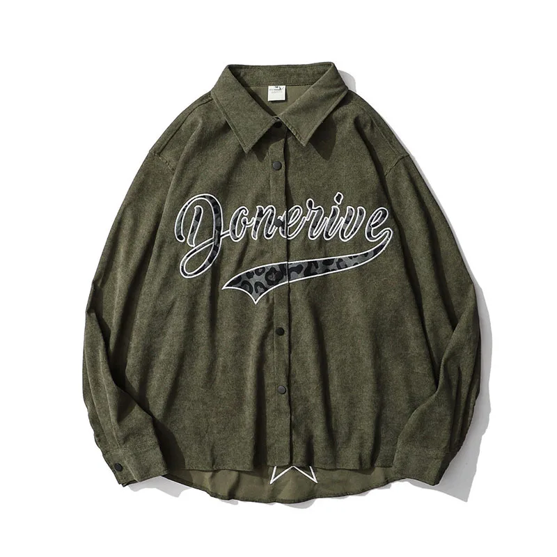 KIOVNO Men High Street Corduroy Shirts Long Sleeves Vinatge Streetwear Cardigan Tops For Male Loose Fit
KIOVNO Men High Street Corduroy Shirts Long Sleeves Vinatge Streetwear Cardigan Tops For Male Loose Fit