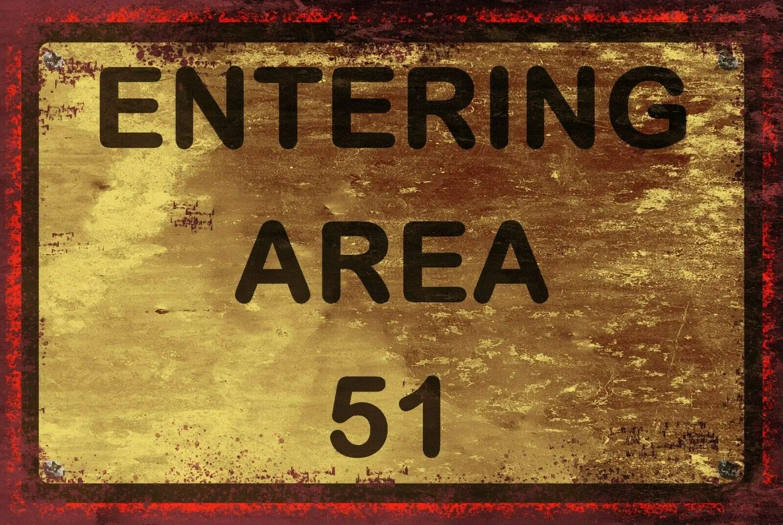 Señal de seguridad de advertencia envejecida, PLACA de Metal Vintage, cobertizo, garaje, área de entrada 51
Señal de seguridad de advertencia envejecida, PLACA de Metal Vintage, cobertizo, garaje, área de entrada 51