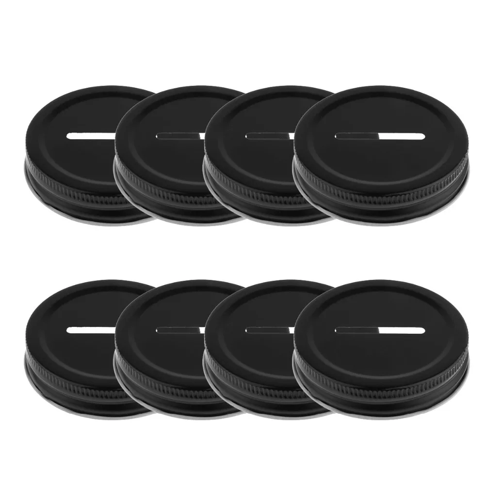 8pcs/lot Coin Slot Piggy Bank Lids Stainless Steel Metal Covers for 70mm Jars Storage Ball Canning Jars Slotted Inserts Caps
8pcs/lot Coin Slot Piggy Bank Lids Stainless Steel Metal Covers for 70mm Jars Storage Ball Canning Jars Slotted Inserts Caps