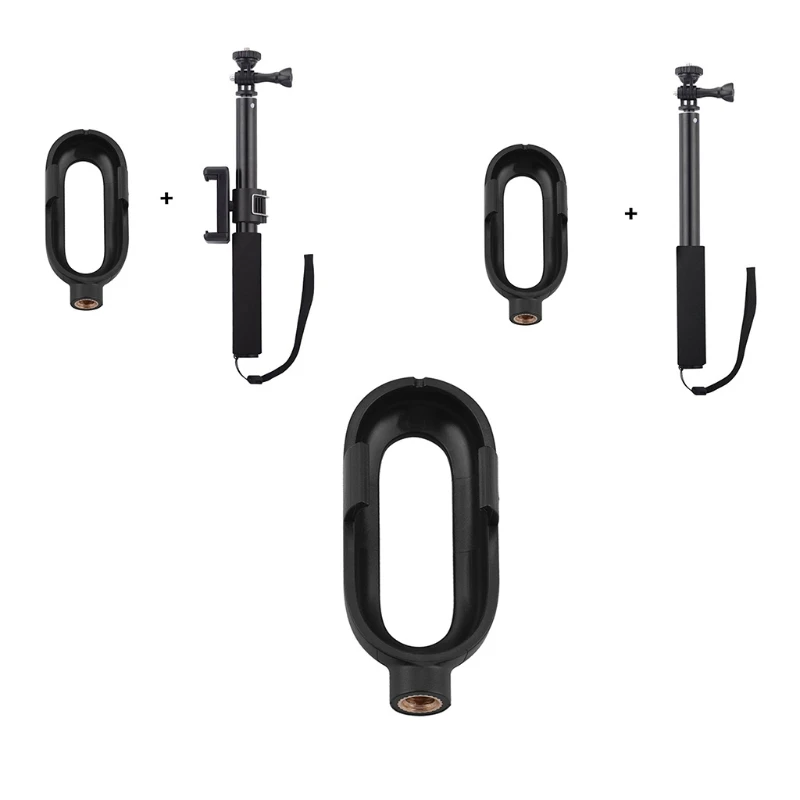 2021 NewCamera Protective Frame Mount Adapter 1/4" Thread Screw Hole Selfie Stick/Phone Clip Compatible with Insta 360 Go 2
2021 NewCamera Protective Frame Mount Adapter 1/4" Thread Screw Hole Selfie Stick/Phone Clip Compatible with Insta 360 Go 2