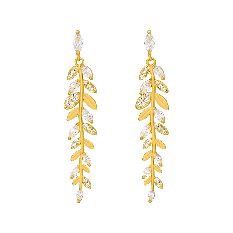 European and American fashion exaggerated sexy earrings temperament long tassel earrings ear jewelry women Fashion Stud Earrings
European and American fashion exaggerated sexy earrings temperament long tassel earrings ear jewelry women Fashion Stud Earrings