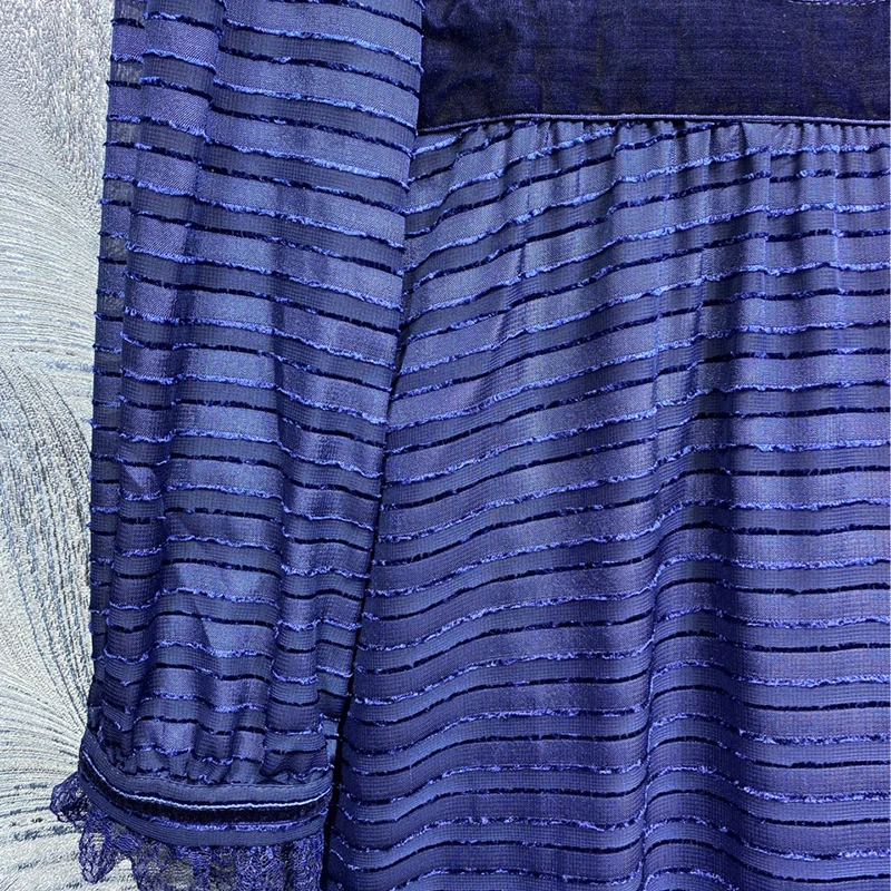 Seifrmann Women Summer Fashion DesignerParty Midi Dress Bow Lace Ruffles Striped Print Lantern Sleeve Ladies A-Line Dresses
Seifrmann Women Summer Fashion DesignerParty Midi Dress Bow Lace Ruffles Striped Print Lantern Sleeve Ladies A-Line Dresses