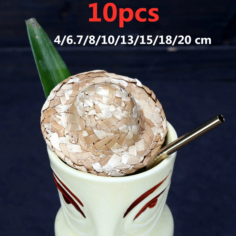 10 peaces Fruit Cocktail Pick Stick Mini Decorative Small Straw Hat For Cocktail Drink Cocktail Picks Bar Tool
10 peaces Fruit Cocktail Pick Stick Mini Decorative Small Straw Hat For Cocktail Drink Cocktail Picks Bar Tool