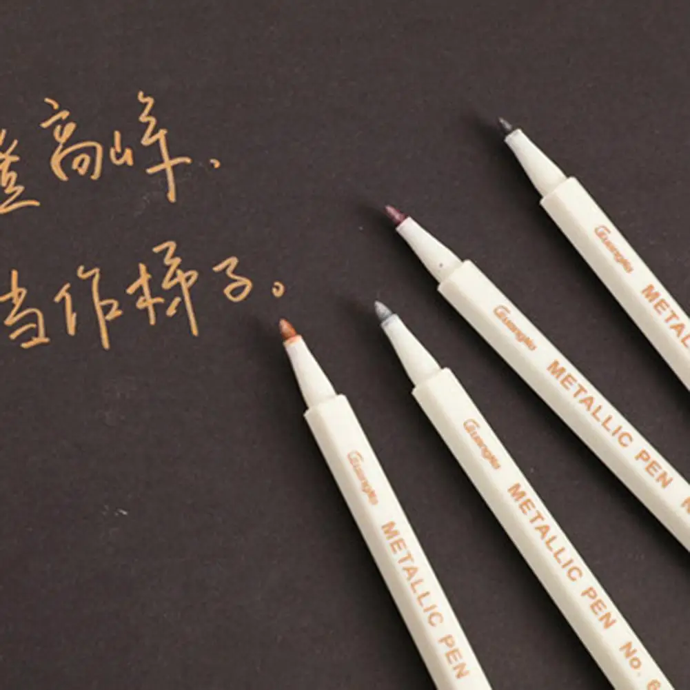 10/12/15Pcs Metallic Art Painting Paper Drawing Signature Marker Pen Stationery Student marker pen school office supplies
10/12/15Pcs Metallic Art Painting Paper Drawing Signature Marker Pen Stationery Student marker pen school office supplies