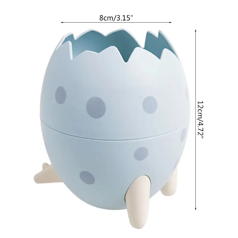 Cute Round Dinosaur Egg Plastic Pen Holder Organizer Pencil Pot Container Stationery Storage
Cute Round Dinosaur Egg Plastic Pen Holder Organizer Pencil Pot Container Stationery Storage