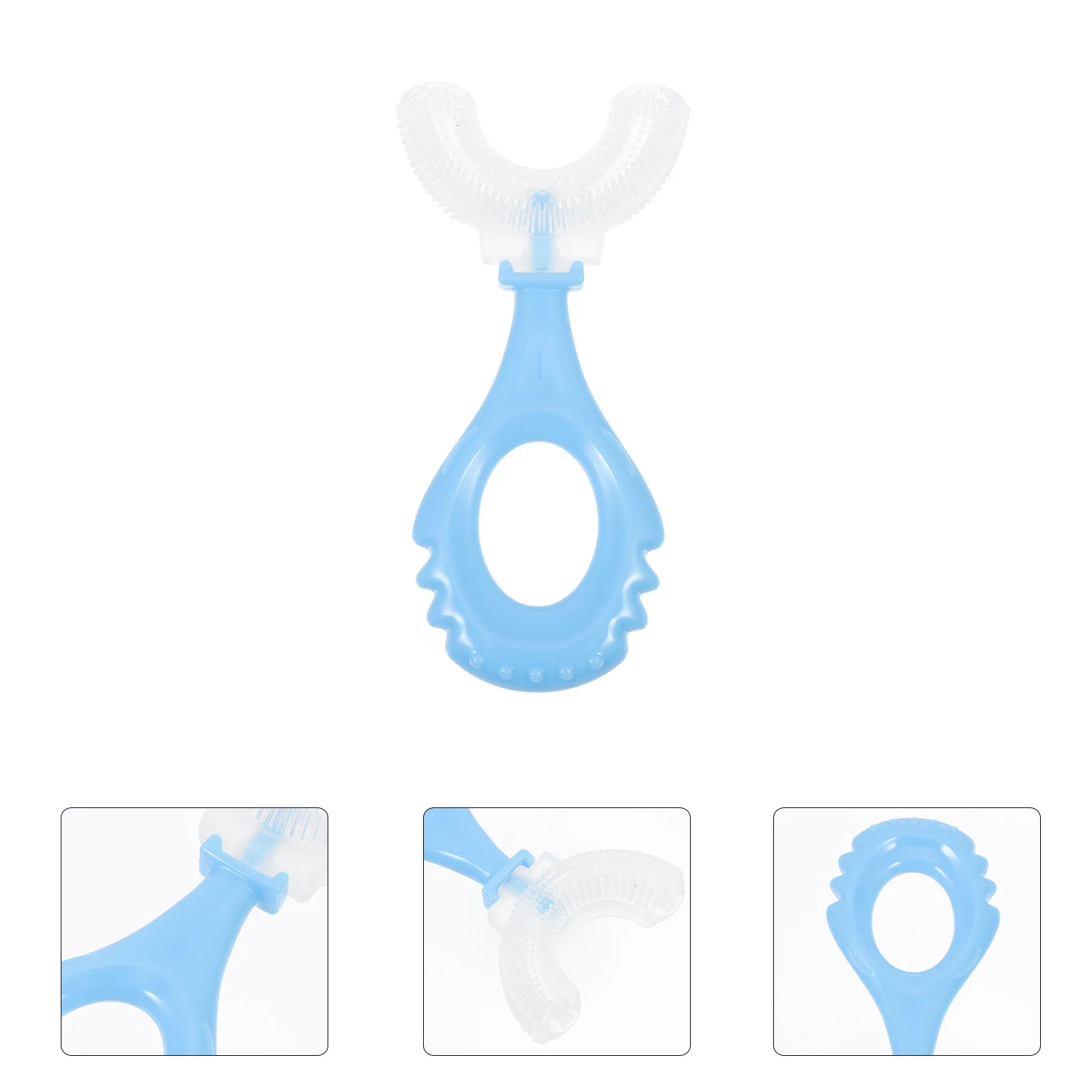 1 шт., U-образная зубная щётка
1 шт., U-образная зубная щётка