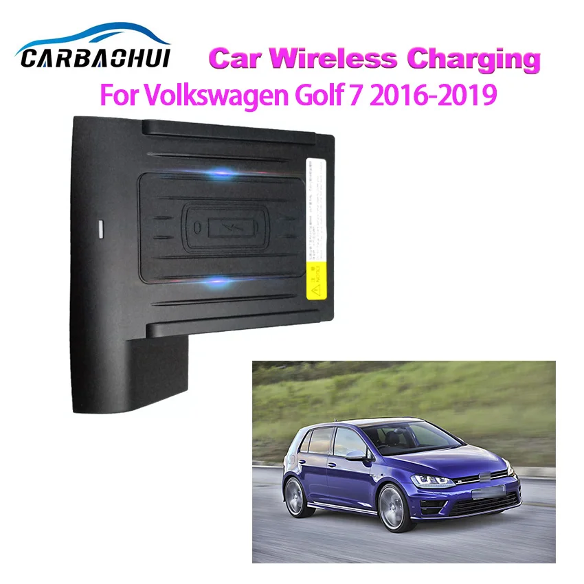 High Quality Car Wireless Charger Quick Charging For Volkswagen Golf 7 2016-2019 QI cordless charge board fast charging adapter
High Quality Car Wireless Charger Quick Charging For Volkswagen Golf 7 2016-2019 QI cordless charge board fast charging adapter