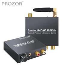 Цифро аналоговый аудио конвертер 192 кГц DAC адаптер регулятор