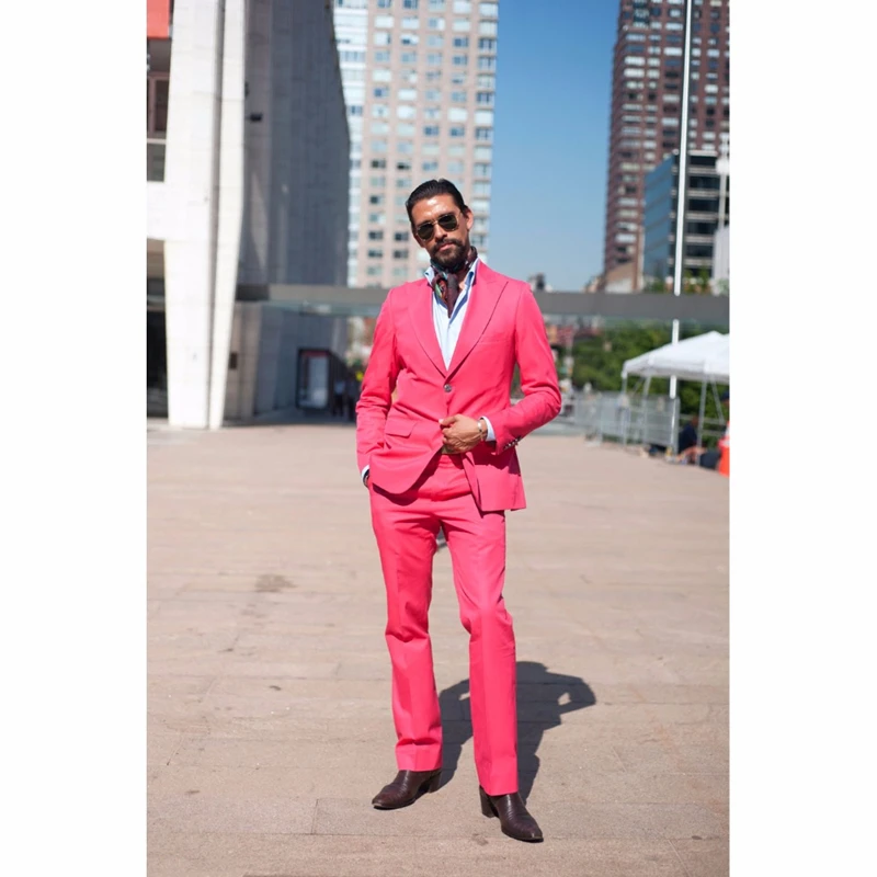 2021 Hot Selling Shawl Collar Men's Pink Business Suits 2 Pieces Bridegroom Wedding Tuxedos Slim Fit Formal Wear Blazer Skinny
2021 Hot Selling Shawl Collar Men's Pink Business Suits 2 Pieces Bridegroom Wedding Tuxedos Slim Fit Formal Wear Blazer Skinny