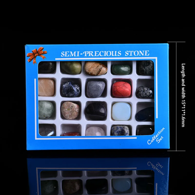 20-in-1 set natural rock crystal mineral jewelry home furniture decoration collection DIY gift decoration free shipping 
20-in-1 set natural rock crystal mineral jewelry home furniture decoration collection DIY gift decoration free shipping