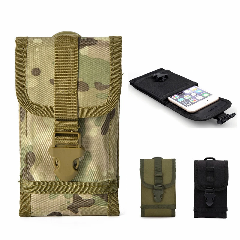 600D Nylon Phone Bag Tactical Molle Belt Bags Outdoor Sport Running Hiking Camping Hunting Waterproof Waist Pack Men Military
600D Nylon Phone Bag Tactical Molle Belt Bags Outdoor Sport Running Hiking Camping Hunting Waterproof Waist Pack Men Military