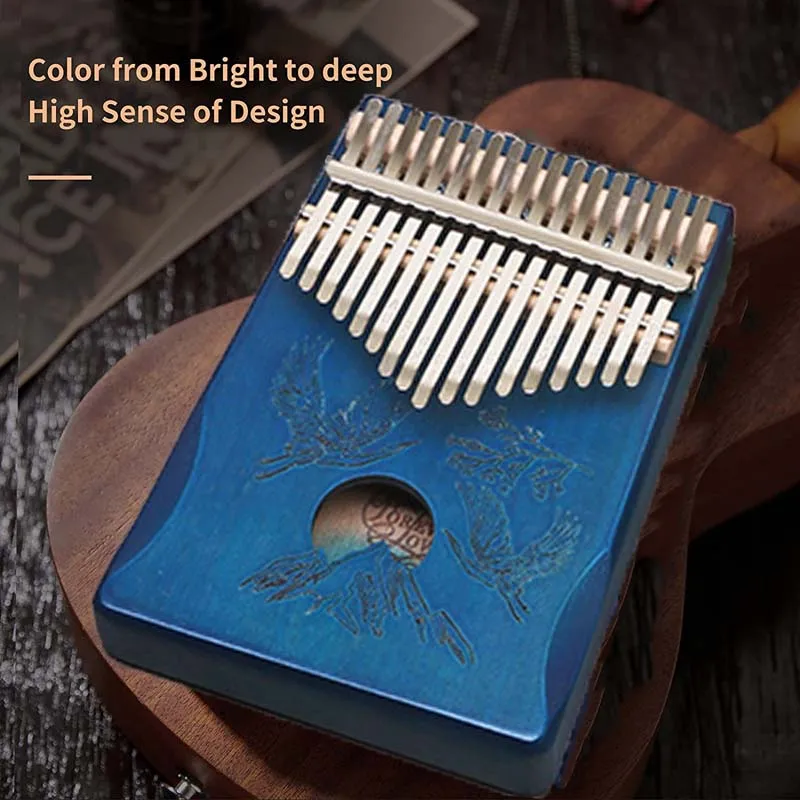 17 Keys Kalimba Thumb Piano Solid Wood Finger Piano Musical Instrument Mbira Mini Artical Kalimba With All of the Aceessories
17 Keys Kalimba Thumb Piano Solid Wood Finger Piano Musical Instrument Mbira Mini Artical Kalimba With All of the Aceessories