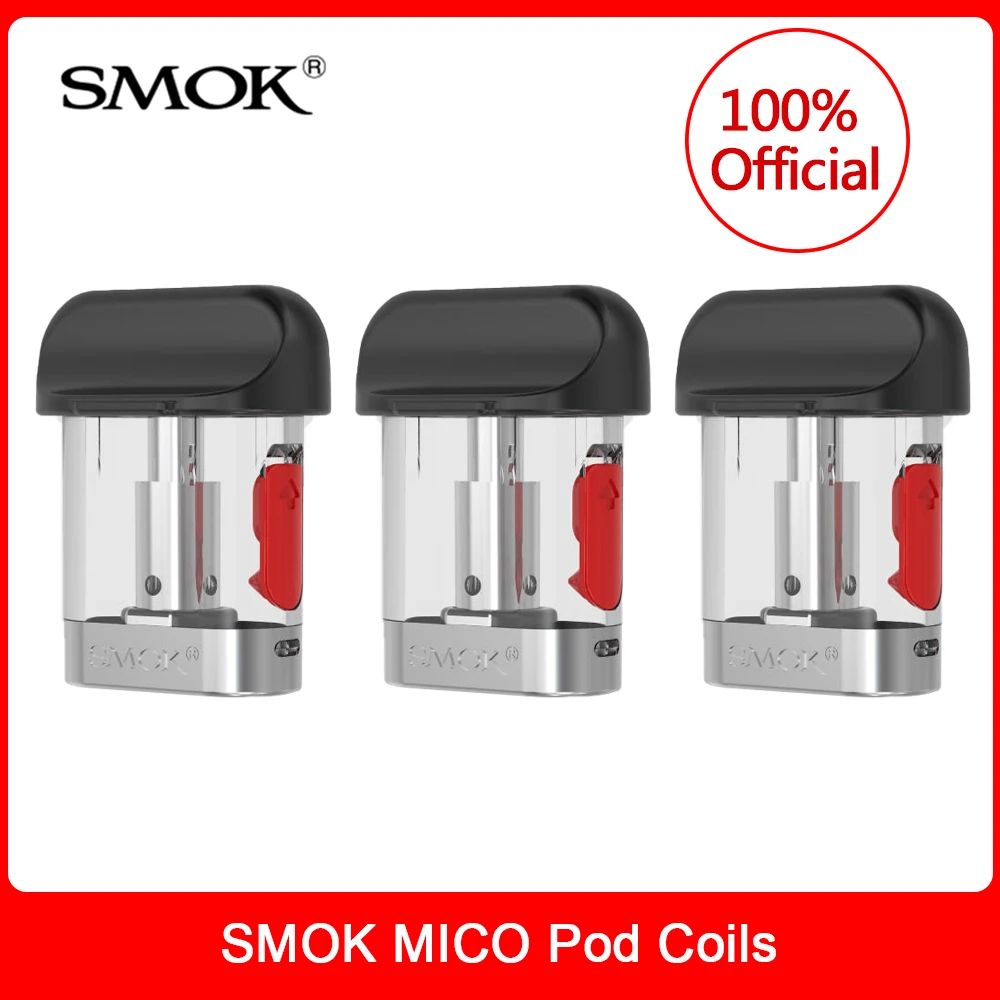 Оригинальные катушки SMOK MICO Pod обычный керамический картридж mico Mesh 1 7 мл