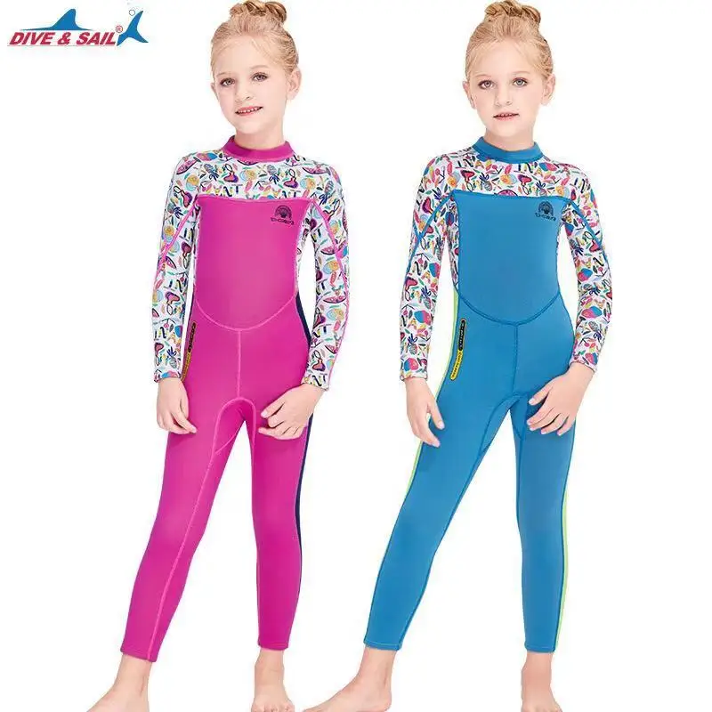 2.5MM Full Body Neoprene Scuba Jellyfish Surfing Wetsuit For Girls Patchwork Spearfishing Warm Diving Suit Children SwimWear
2.5MM Full Body Neoprene Scuba Jellyfish Surfing Wetsuit For Girls Patchwork Spearfishing Warm Diving Suit Children SwimWear