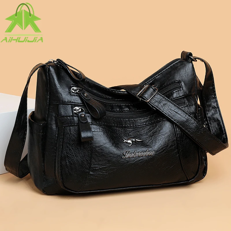 Fashion All-match Shoulder Bag for Women 2021 New Pu Leather Solid Color Handbags Women's Bags Designer Female Crossbody Bags
Fashion All-match Shoulder Bag for Women 2021 New Pu Leather Solid Color Handbags Women's Bags Designer Female Crossbody Bags