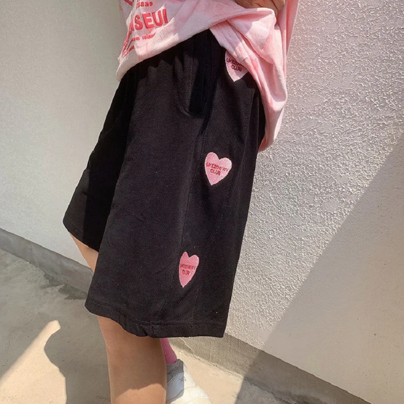 ins love embroidery shorts women Korean high-waist casual wide-leg pants streetwear Harajuku preppy style sweet and cute shorts
ins love embroidery shorts women Korean high-waist casual wide-leg pants streetwear Harajuku preppy style sweet and cute shorts