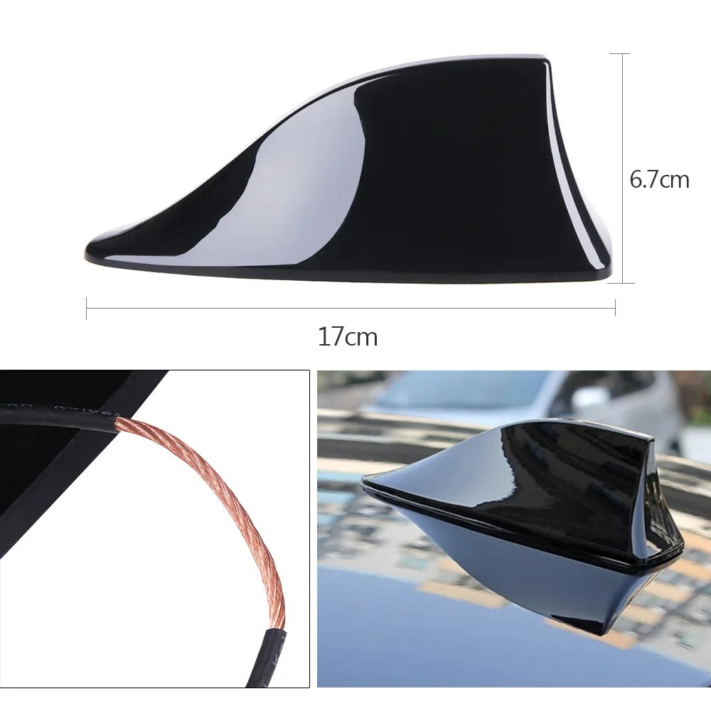 Universal Car Auto Shark Fin Roof Aerial Base Radio Signal Antennas For VW BMW Honda Toyota Hyundai Skoda Octavia Fabia Superb
Universal Car Auto Shark Fin Roof Aerial Base Radio Signal Antennas For VW BMW Honda Toyota Hyundai Skoda Octavia Fabia Superb