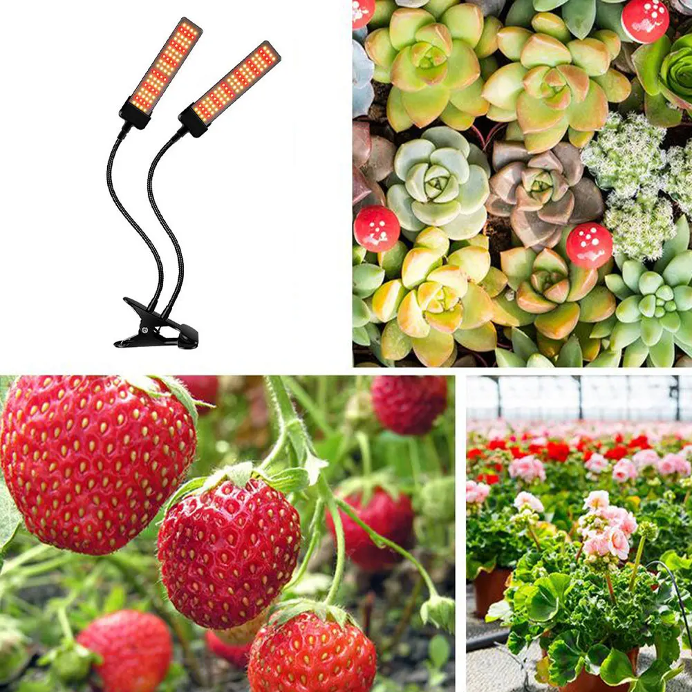 LED Plant Growing Lamp Flexible USB Four Head Full Spectrum Hydroponic Growth Light With Timer Flower Seedling Promote Growth
LED Plant Growing Lamp Flexible USB Four Head Full Spectrum Hydroponic Growth Light With Timer Flower Seedling Promote Growth