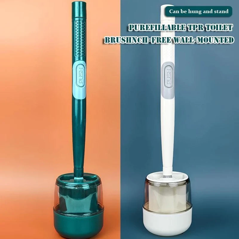 Soap Dispensing Toilet Brush Convenient Long Handle Cleaning Brush With Holder For Bathroom Toilet HANW88
Soap Dispensing Toilet Brush Convenient Long Handle Cleaning Brush With Holder For Bathroom Toilet HANW88