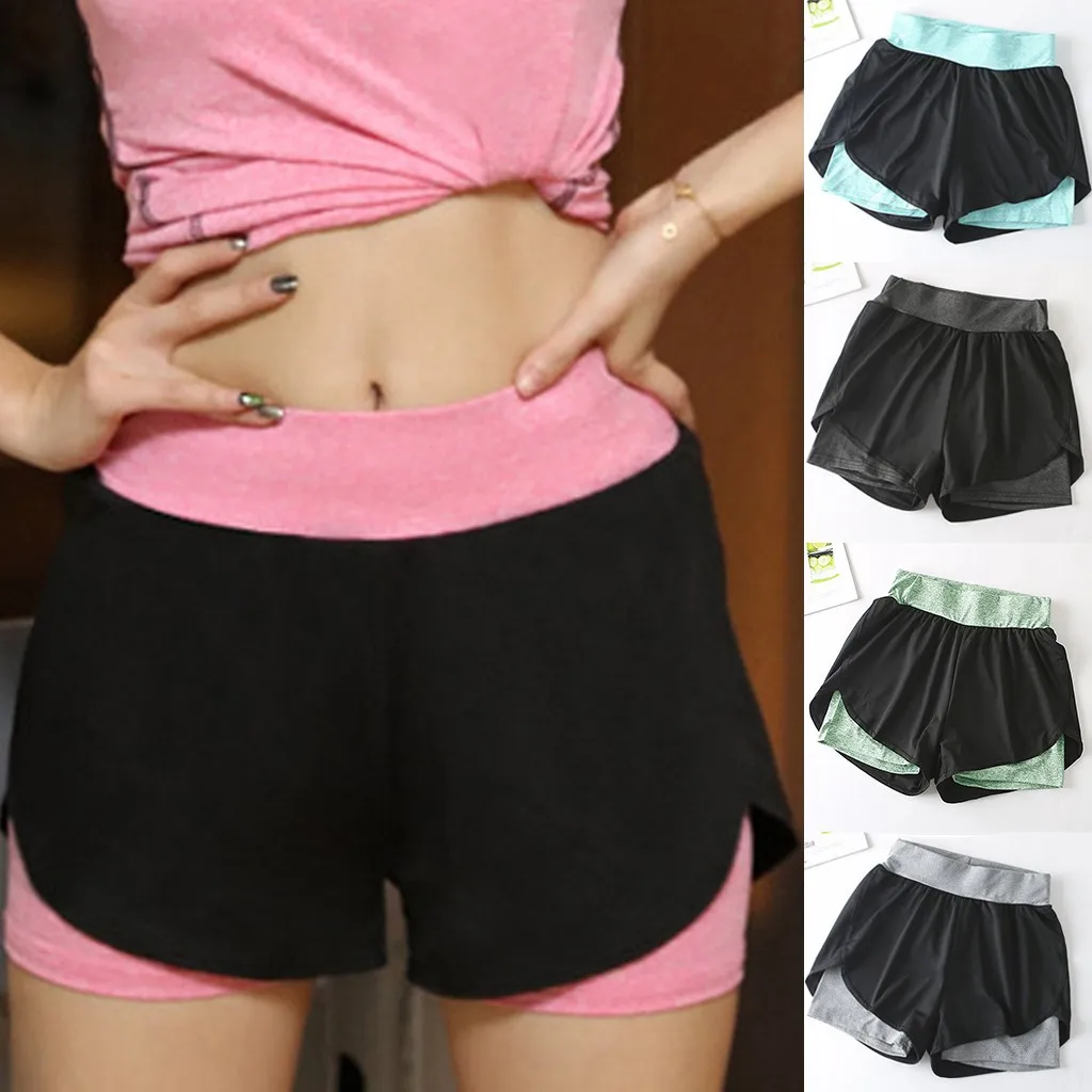 Women Yoga Patchwork Color Elastic Sport Shorts Trousers Shorts Pants Fitness Pants leggings sport women fitness Женские штаны
Women Yoga Patchwork Color Elastic Sport Shorts Trousers Shorts Pants Fitness Pants leggings sport women fitness Женские штаны
