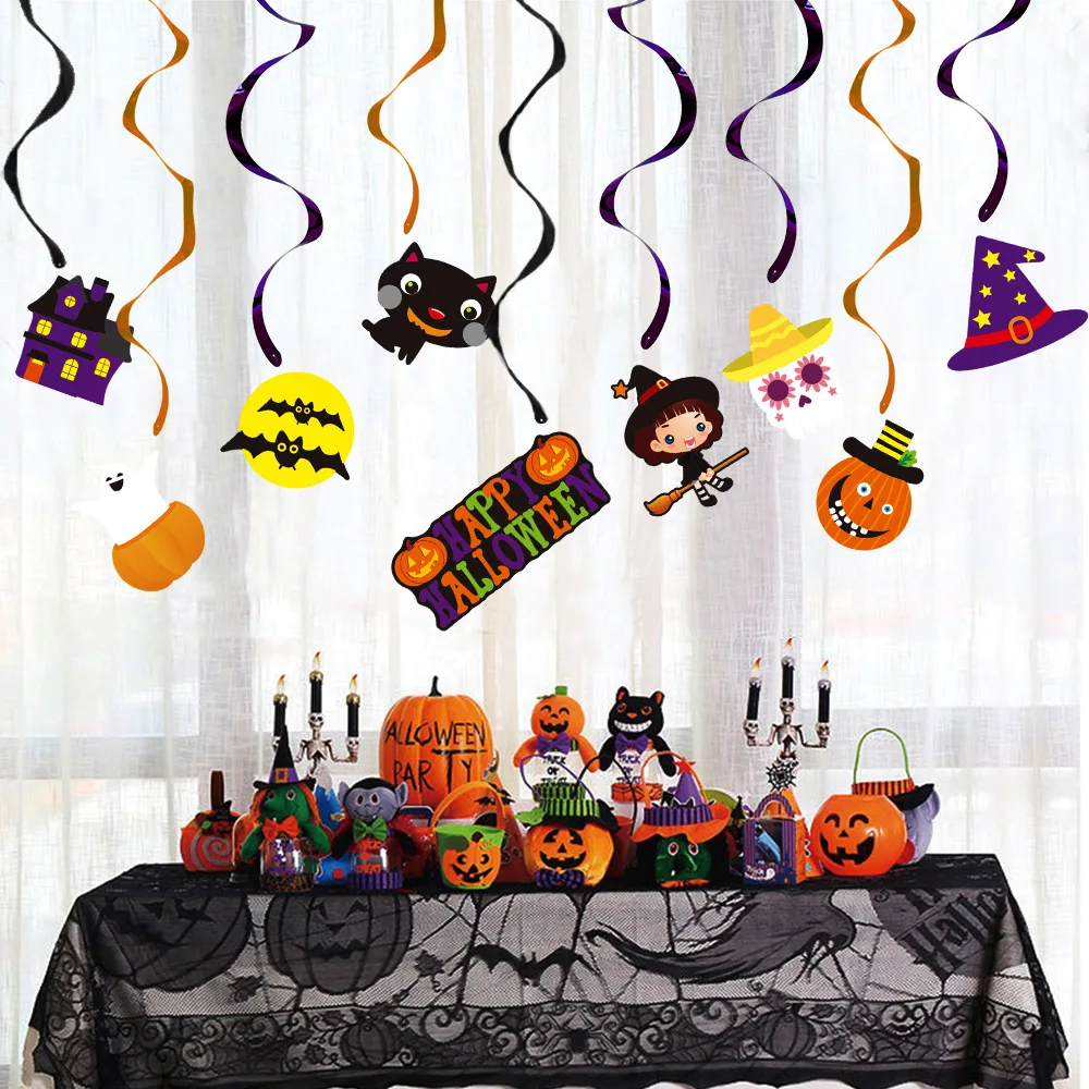 8pcs/lots Happy Hallowen Party Decorations Pumpkin Witch Pirate Vampire Ceiling Hanging Pendants for Home Bar Halloween Party
8pcs/lots Happy Hallowen Party Decorations Pumpkin Witch Pirate Vampire Ceiling Hanging Pendants for Home Bar Halloween Party