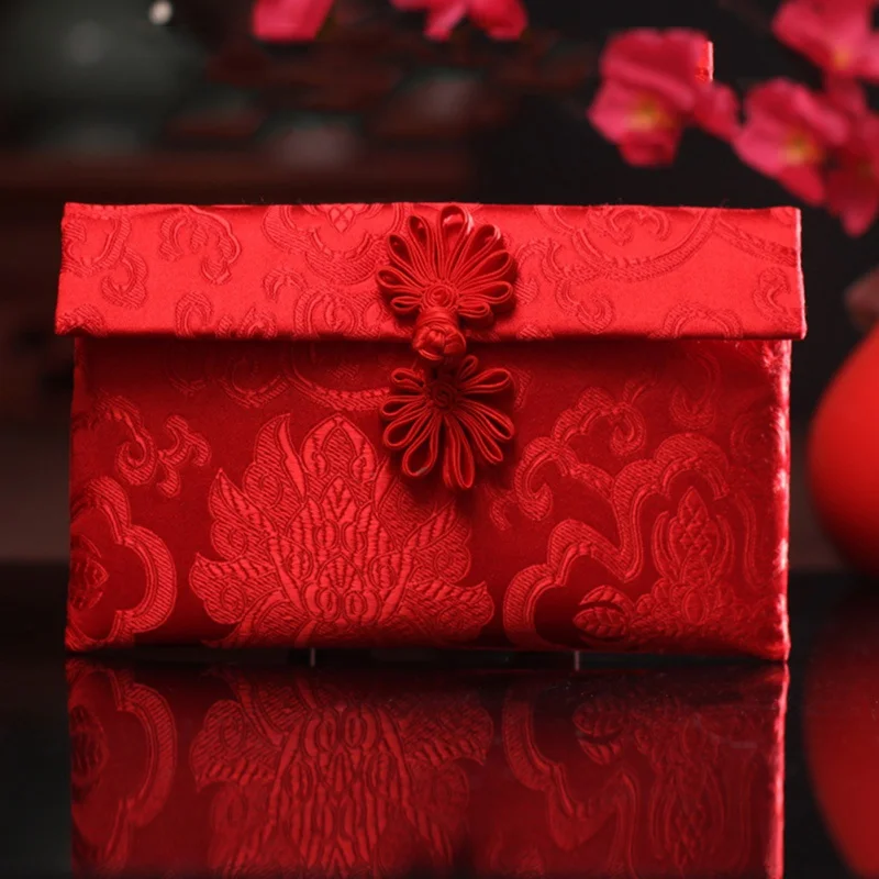 Exquisite Wedding Fabric Red Envelope Personality Brocade Red Envelope For Wedding Birthday New Year Red Envelope Dropship`
Exquisite Wedding Fabric Red Envelope Personality Brocade Red Envelope For Wedding Birthday New Year Red Envelope Dropship`