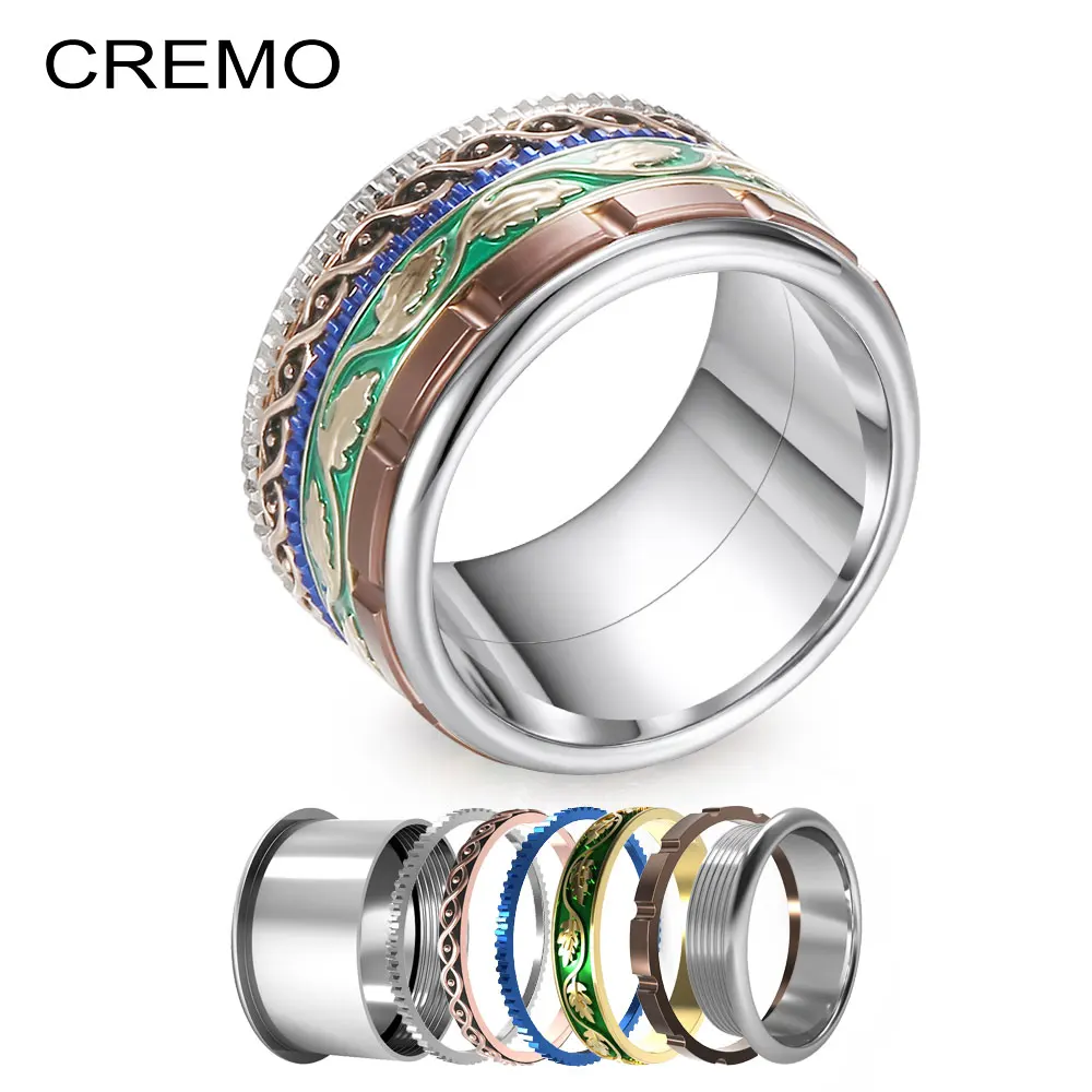Dicsgee Boho Spinner Ring for Men Women Stress Release Accessory Classic Stainless Steel Ring Wedding Band Casual Sport Jewelry
Dicsgee Boho Spinner Ring for Men Women Stress Release Accessory Classic Stainless Steel Ring Wedding Band Casual Sport Jewelry