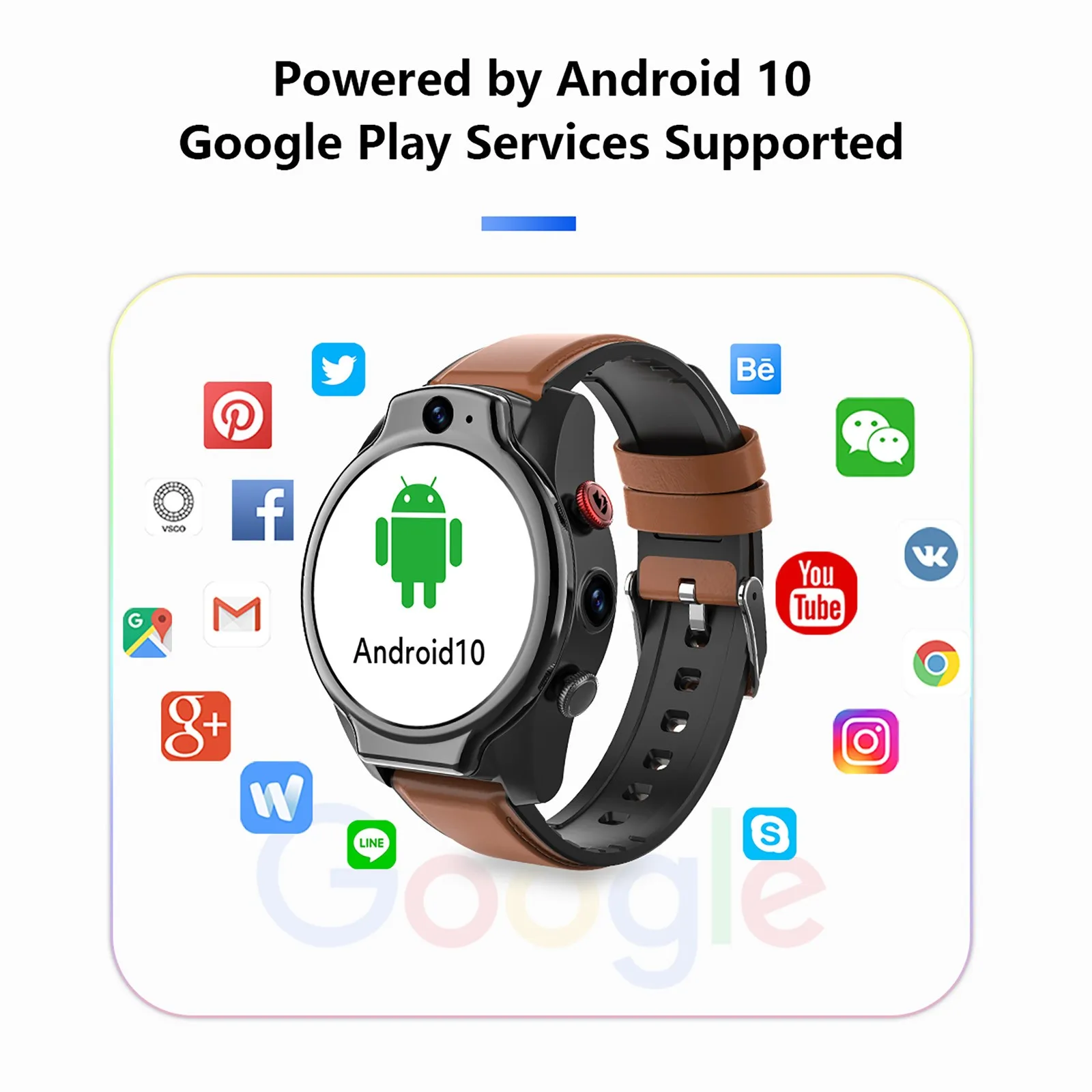 DAIGELO Newest Men Watches Lemfo Lem14 Smart Watch 4g 5atm Waterproof Android 10 Helio P22 Chip 4g 64g Multifunction Watches
DAIGELO Newest Men Watches Lemfo Lem14 Smart Watch 4g 5atm Waterproof Android 10 Helio P22 Chip 4g 64g Multifunction Watches