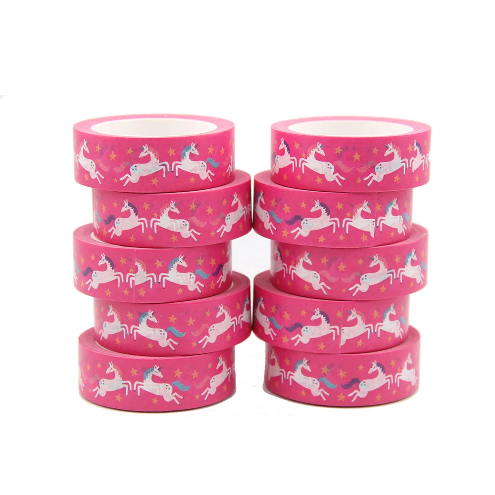 10PCS/lot 15MM*10M Red Horse Stars Washi Stickers Masking Tapes Decorative DIY Stationery office supplies kawaii washi tape
10PCS/lot 15MM*10M Red Horse Stars Washi Stickers Masking Tapes Decorative DIY Stationery office supplies kawaii washi tape