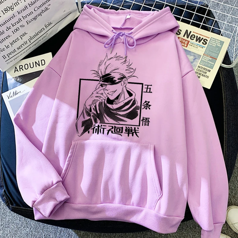 Winter Clothes Jujutsu Kaisen Anime Oversized Women Sweetshirts Long Sleeve Casual Gojo Satoru Japanese Style Pullover Top 2021
Winter Clothes Jujutsu Kaisen Anime Oversized Women Sweetshirts Long Sleeve Casual Gojo Satoru Japanese Style Pullover Top 2021