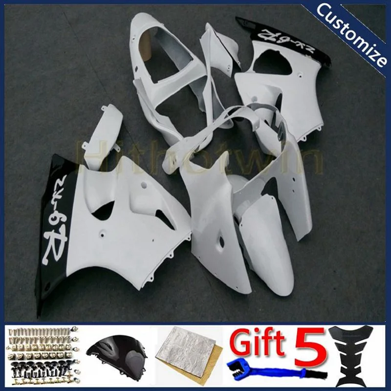Комплект кузова мотоцикла для Kawasaki Ninja ZX6R 2000-2002, белого, черного цветов, детской модели 2005-2008, литьевая форма для обтекателя мотоцикла
Комплект кузова мотоцикла для Kawasaki Ninja ZX6R 2000-2002, белого, черного цветов, детской модели 2005-2008, литьевая форма для обтекателя мотоцикла