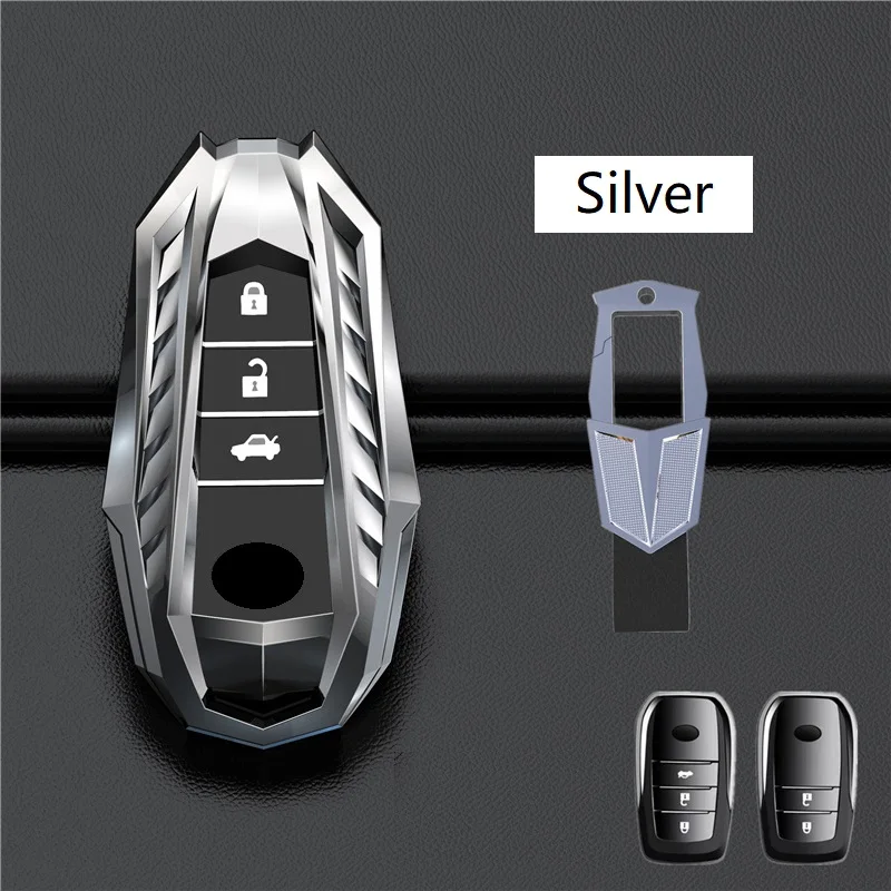 New Zinc Alloy Car Key Case Key cover For Toyota CHR Rav4 Auris Avensis Prius Aygo Camry Corolla Land Cruiser 200 Prado
New Zinc Alloy Car Key Case Key cover For Toyota CHR Rav4 Auris Avensis Prius Aygo Camry Corolla Land Cruiser 200 Prado
