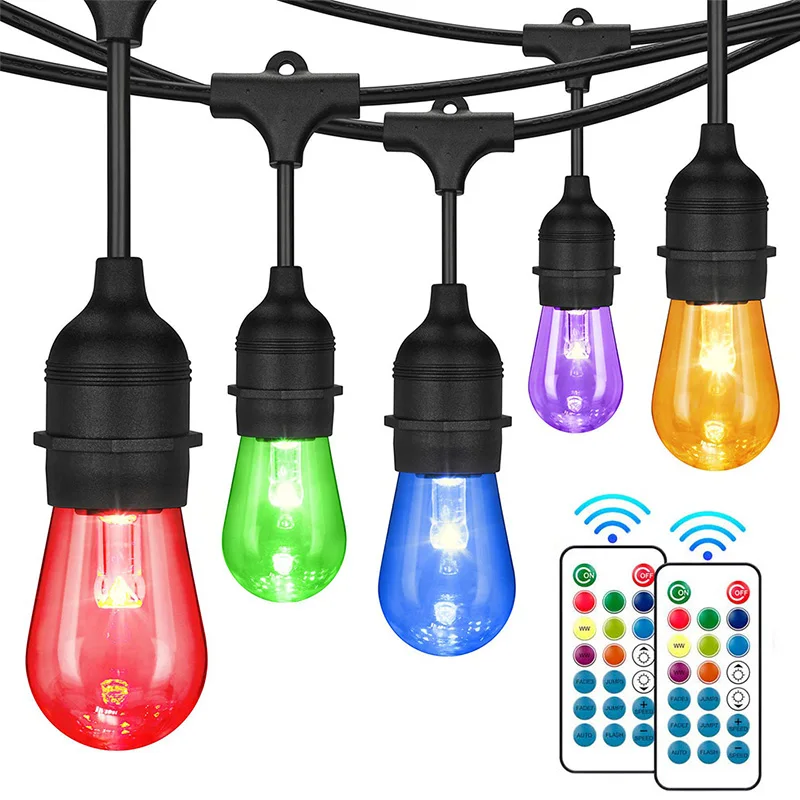 Светодиодные уличные гирлянды RGB, водонепроницаемые, промышленного класса, с регулируемой яркостью, с пультом дистанционного управления дл...
Светодиодные уличные гирлянды RGB, водонепроницаемые, промышленного класса, с регулируемой яркостью, с пультом дистанционного управления дл...