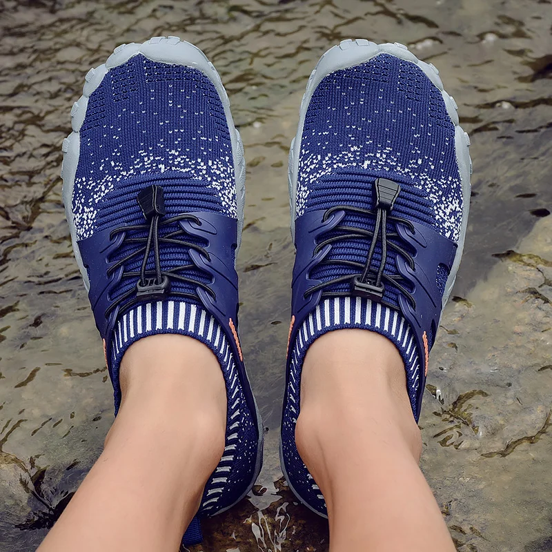 Mens Summer Knit Casual Shoes Outdoor Breathable Light Comfort Soft Rubber Non-slip Trekking Wade Sneakers Daily Trainers Shoes
Mens Summer Knit Casual Shoes Outdoor Breathable Light Comfort Soft Rubber Non-slip Trekking Wade Sneakers Daily Trainers Shoes