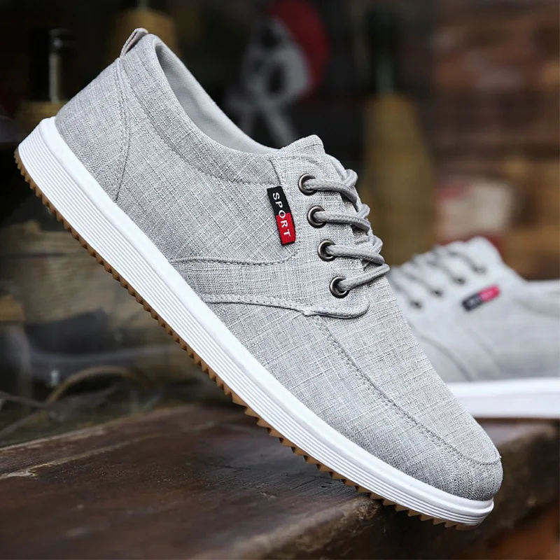 New Men's Fashion Canvas Shoes Trend Casual Walking Sneakers Flat Shoe Male Skateboard Shoes
New Men's Fashion Canvas Shoes Trend Casual Walking Sneakers Flat Shoe Male Skateboard Shoes